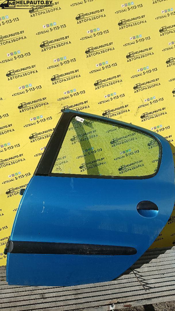 дверь задняя левая Peugeot 206 1 поколение 2000, 1.6 л., i, NFZ (TU5JP), бензин, 5МКПП, хетчбэк 5 дв., NFZ - фото №1
