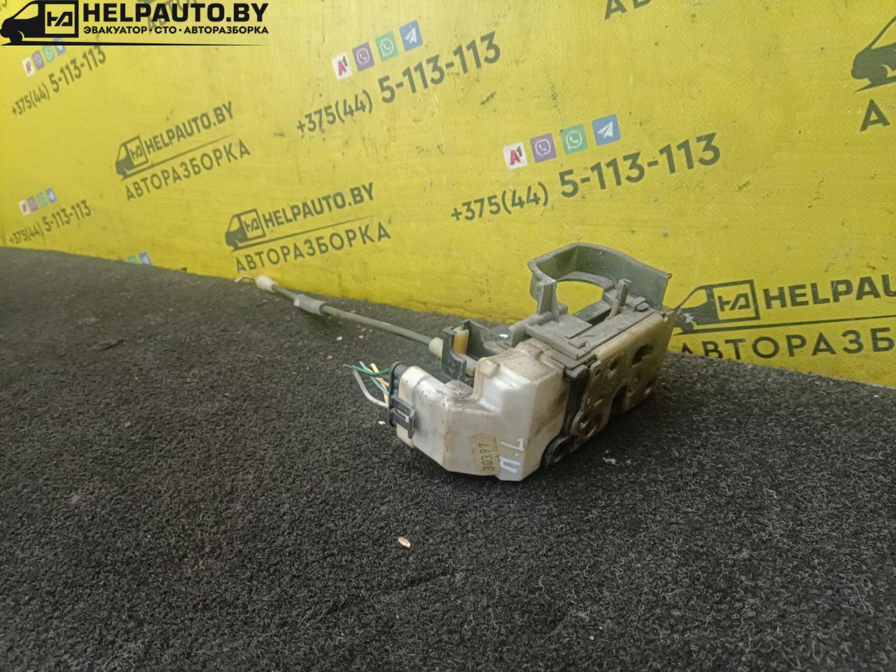замок двери передней левой Fiat Palio 1 поколение 1998, 1.2 л., i, бензин, МКПП, универсал, передний привод - фото №1