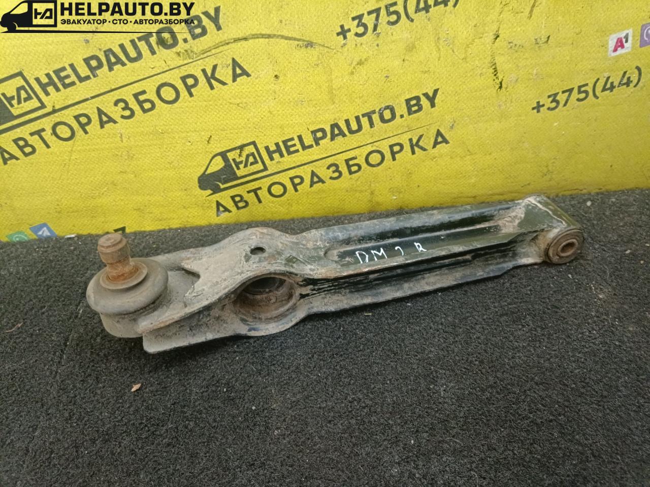 рычаг передний правый Daewoo Matiz M100 1999, 0.8 л., бензин, МКПП, синий, хетчбэк 5 дв. - фото №1