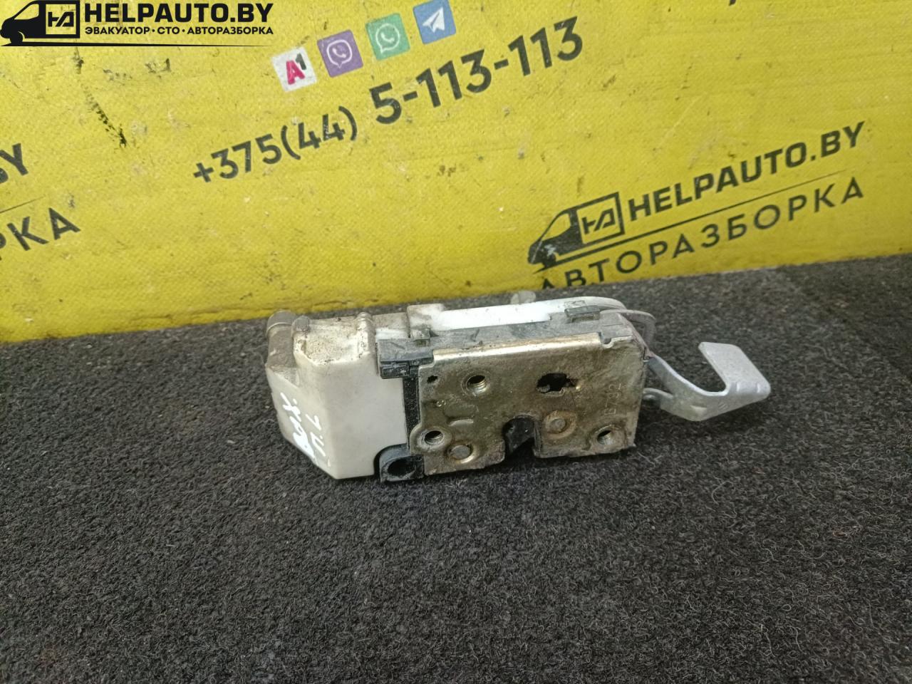 замок двери передней левой Peugeot Boxer 1 поколение 1999, 1.9 л., TDi, DHX (XUD9TE), дизель, МКПП, бордовый, микроавтобус, передний привод - фото №1