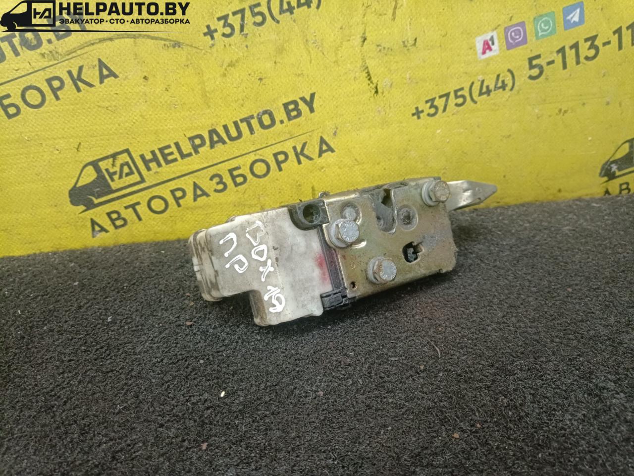 замок двери передней правой Peugeot Boxer 1 поколение 1999, 1.9 л., TDi, DHX (XUD9TE), дизель, МКПП, бордовый, микроавтобус, передний привод - фото №1
