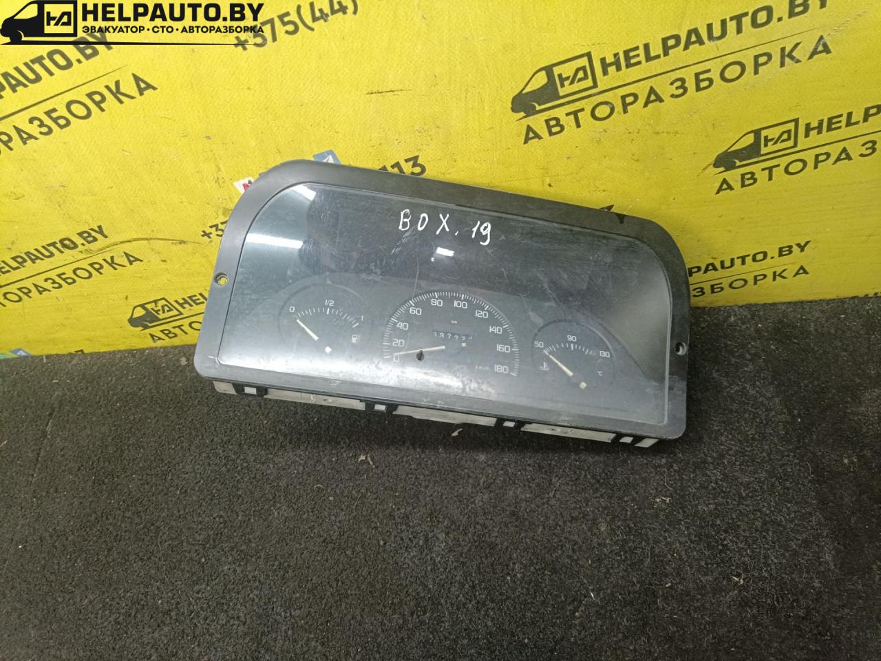 щиток приборов (приборная панель) Peugeot Boxer 1 поколение 1999, 1.9 л., TDi, DHX (XUD9TE), дизель, МКПП, бордовый, микроавтобус, передний привод - фото №1