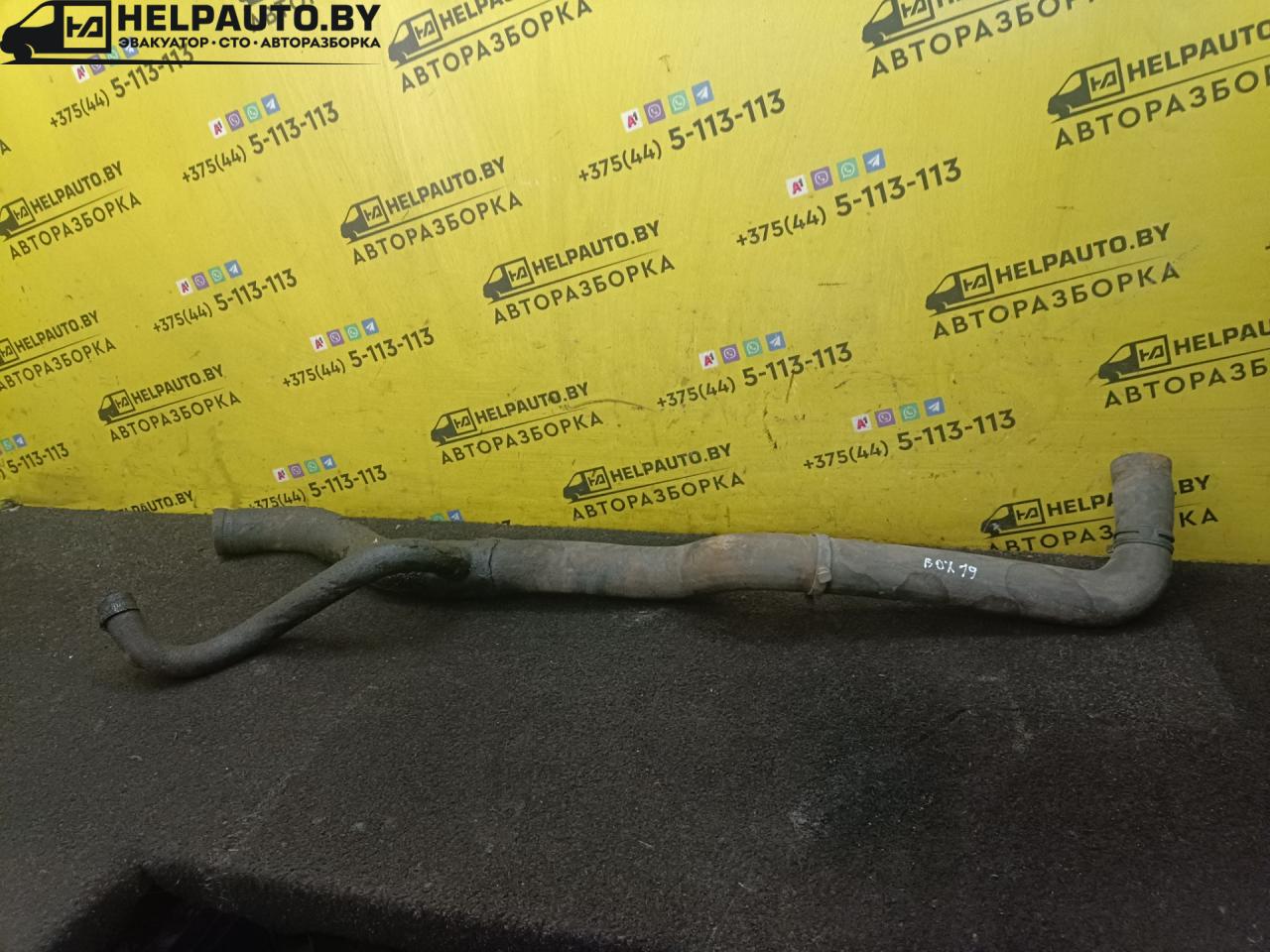 патрубок радиатора Peugeot Boxer 1 поколение 1999, 1.9 л., TDi, DHX (XUD9TE), дизель, МКПП, бордовый, микроавтобус, передний привод - фото №1