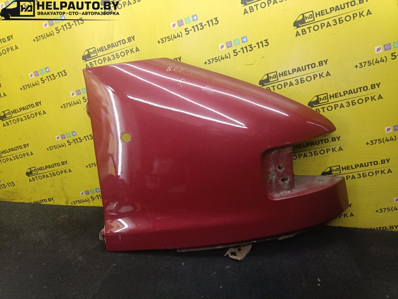 крыло переднее правое Peugeot Boxer 1 поколение 1999, 1.9 л., TDi, DHX (XUD9TE), дизель, МКПП, бордовый, микроавтобус, передний привод - фото №1