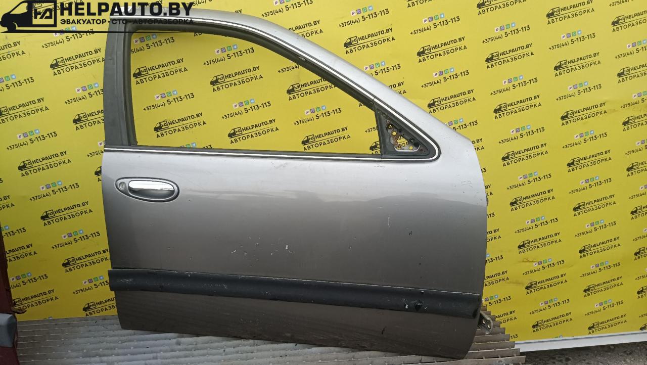 дверь передняя правая Nissan Maxima A32 1997, 2.0 л., бензин, МКПП, серый, седан - фото №1