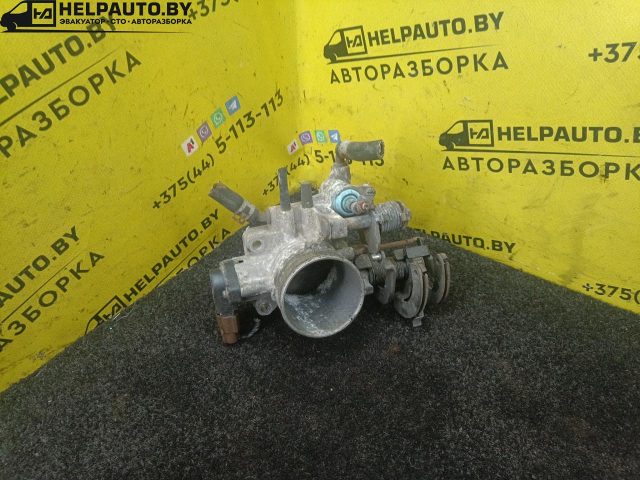 заслонка дроссельная Nissan Maxima A32 2000, 3.0 л., VQ30DE, бензин, МКПП, бордовый, седан - фото №1