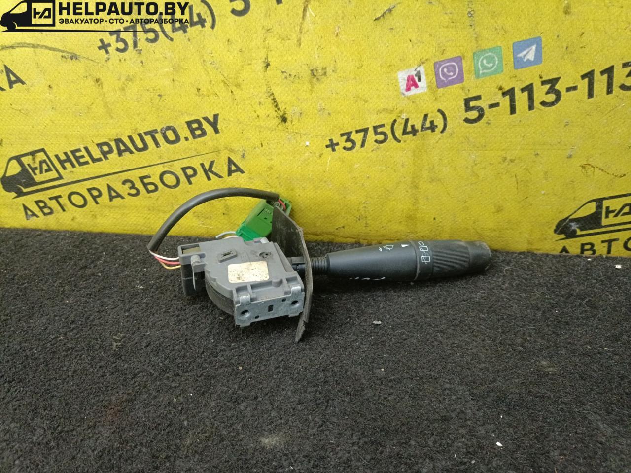 переключатель дворников Peugeot 405 1 поколение 1991, 1.8 л., дизель, МКПП, красный, универсал - фото №1