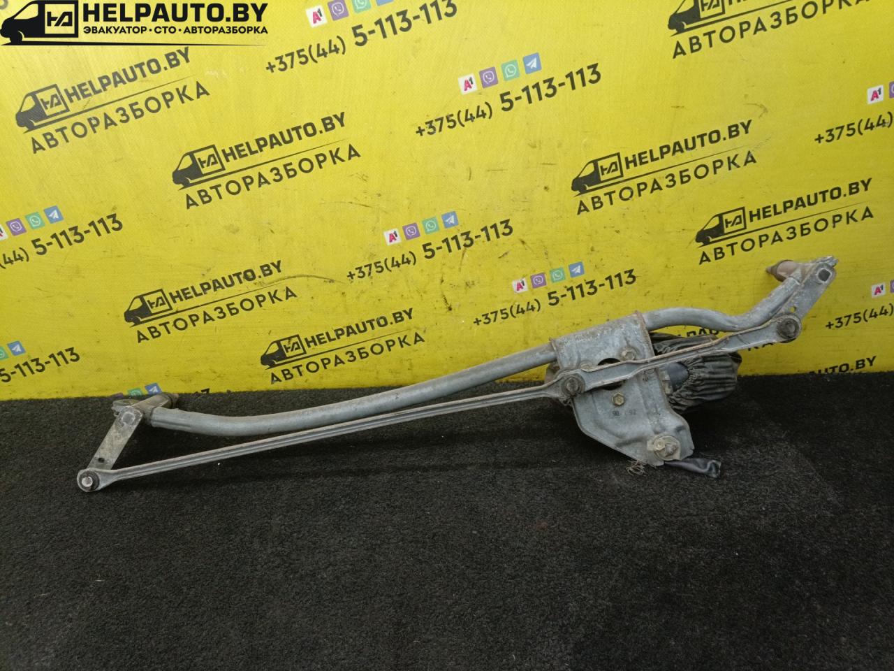 механизм стеклоочистителя (трапеция дворников) Peugeot 405 1 поколение 1991, 1.8 л., дизель, МКПП, красный, универсал - фото №1