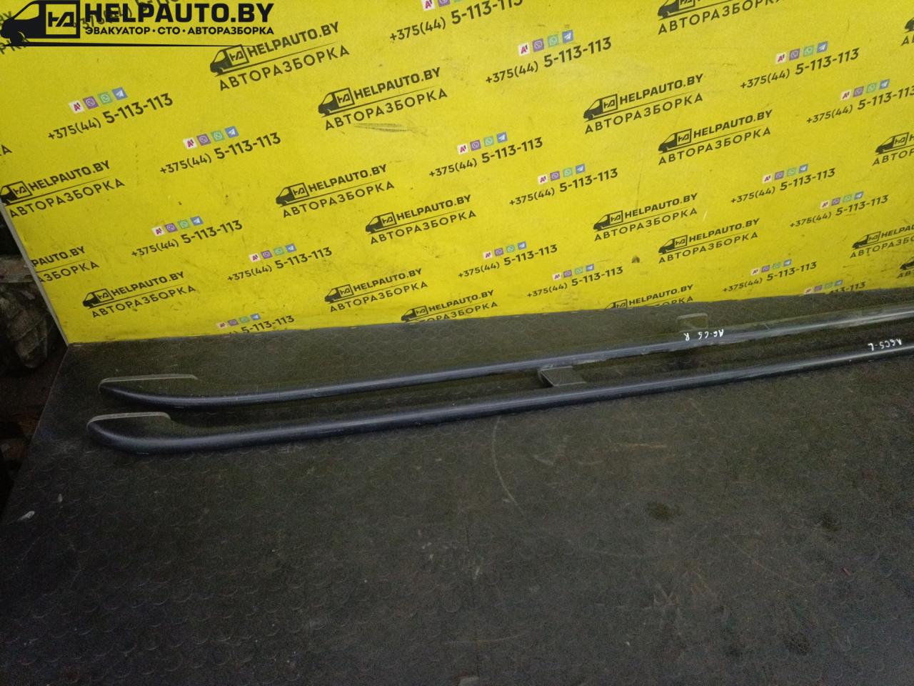 дуги на крышу (рейлинги) Audi A6 4B/C5 1999, 2.5 л., дизель, АКПП, зеленый, универсал - фото №1