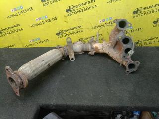 коллектор выпускной Kia Sephia 1 поколение 1993, 1.5 л., бензин, МКПП, белый, седан