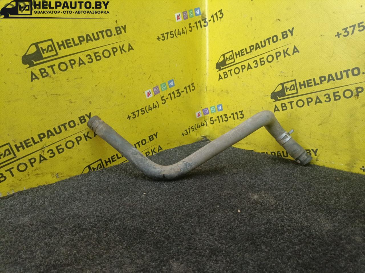 патрубок радиатора Kia Shuma 1 поколение 1999, 1.5 л., BFD, бензин, МКПП, зеленый, хетчбэк 5 дв., передний привод - фото №1