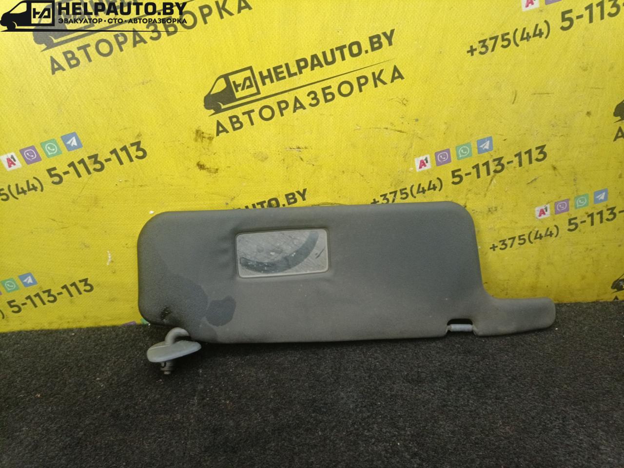козырек солнцезащитный Toyota Carina E 1 поколение 1997, 2.0 л., дизель, МКПП, зеленый, седан - фото №1