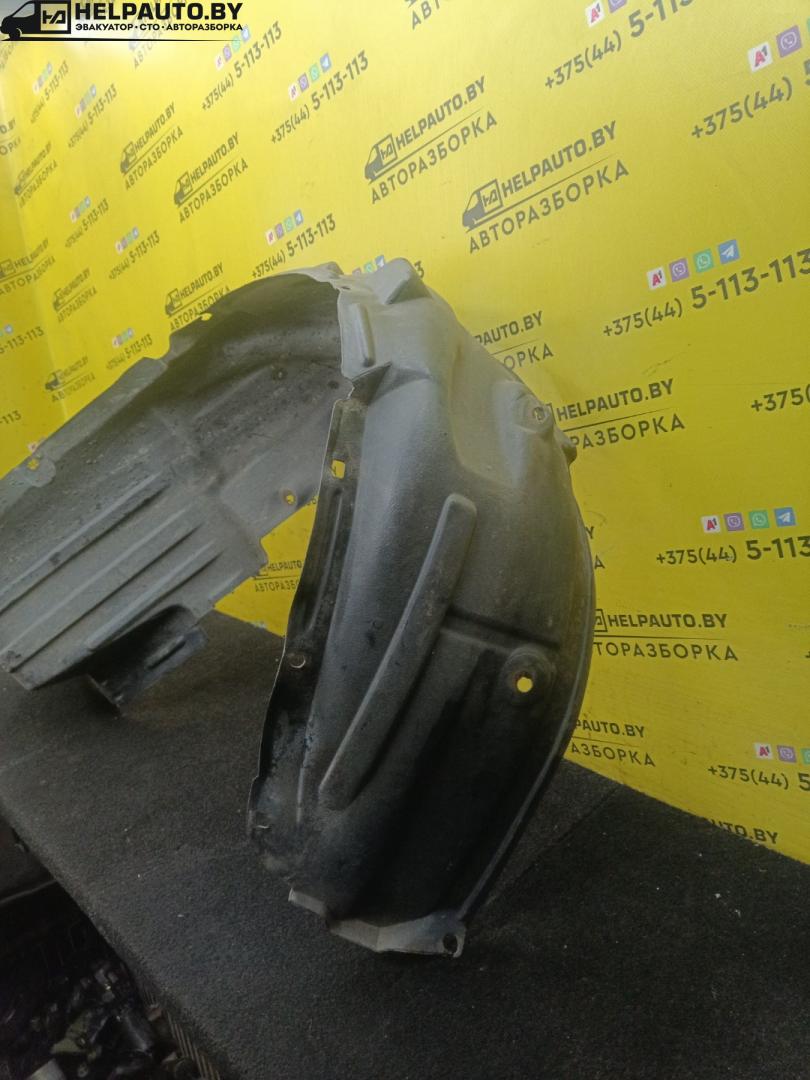 защита арок передняя левая (подкрылок) Toyota Carina E 1 поколение 1997, 2.0 л., дизель, МКПП, зеленый, седан - фото №1