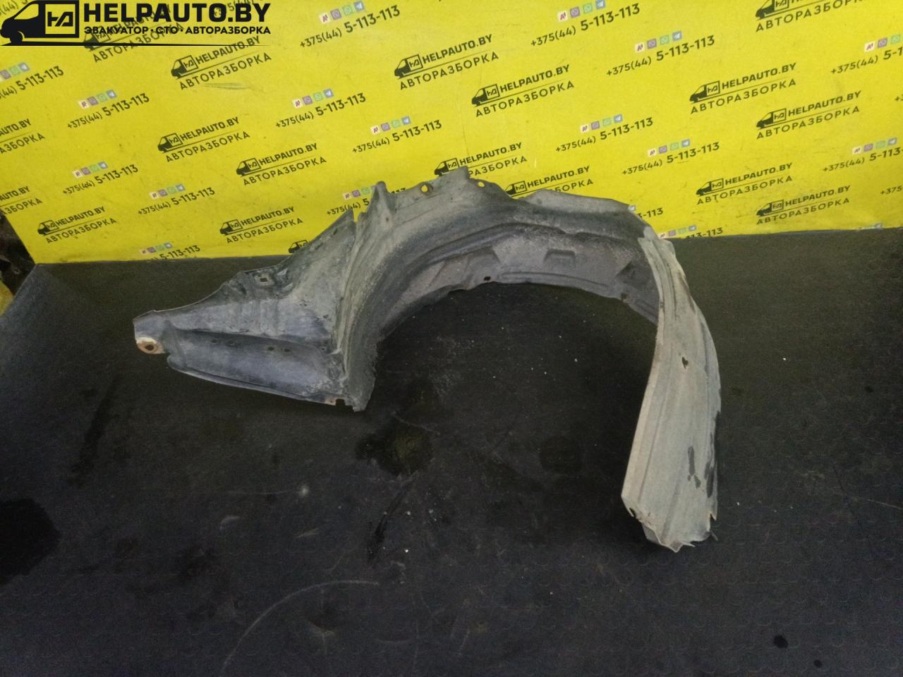 защита арок передняя правая (подкрылок) Toyota Carina E 1 поколение 1997, 2.0 л., дизель, МКПП, зеленый, седан - фото №1