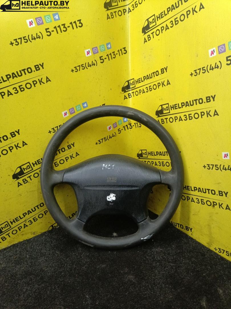 руль Mitsubishi Carisma 1 поколение 1997, 1.9 л., F8QT, дизель, МКПП, зеленый, хетчбэк 5 дв. - фото №1