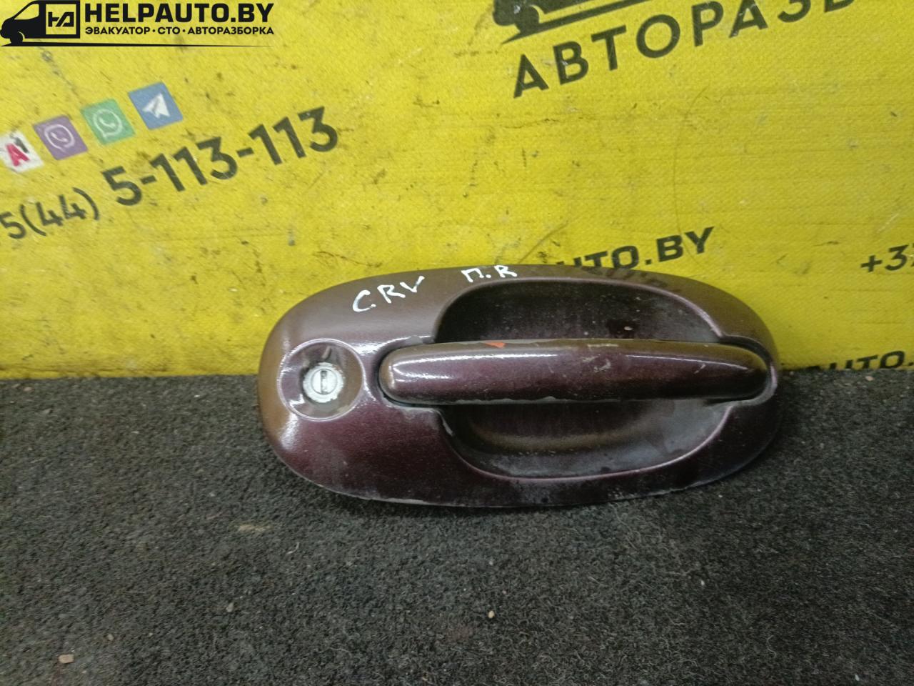 ручка наружная Chrysler Voyager 3 поколение 1998, 2.4 л., EDZ, бензин, МКПП, зеленый, минивэн, передний привод - фото №1