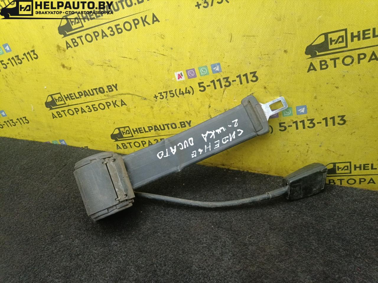 ремень безопасности Peugeot Boxer 1 поколение 1999, 2.5 л., THY (DK5ATE), дизель, МКПП, белый, микроавтобус - фото №1