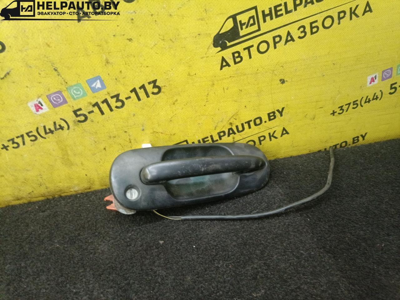 ручка наружная Chrysler Voyager 3 поколение 1998, 2.4 л., EDZ, бензин, МКПП, зеленый, минивэн, передний привод - фото №1