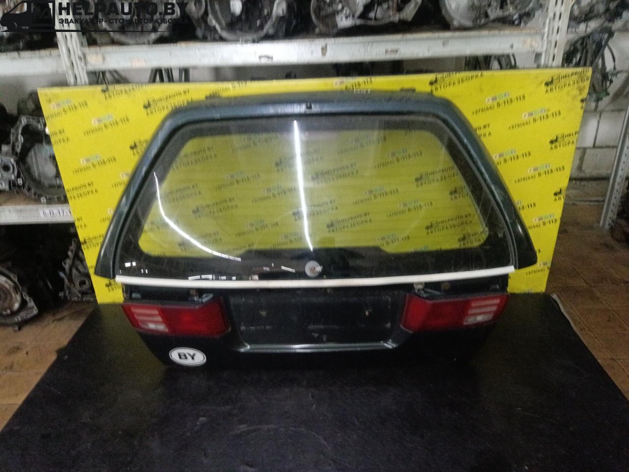 крышка багажника (дверь 3-5) Mitsubishi Galant 8 поколение 1998, 2.0 л., бензин, АКПП, зеленый, универсал - фото №1