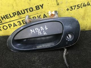 ручка наружная Mazda 323F BA 1996, 1.8 л., BP, бензин, МКПП, серебристый, хетчбэк 5 дв.