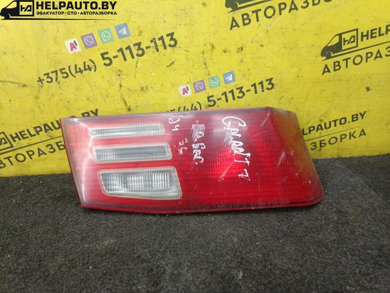 фонарь крышки багажника левый Mitsubishi Galant 8 поколение 1998, 2.0 л., бензин, АКПП, зеленый, универсал - фото №1