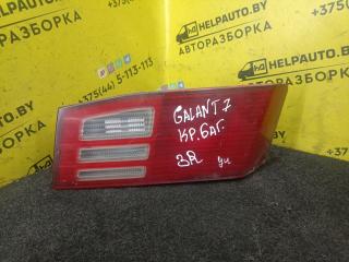 фонарь крышки багажника правый Mitsubishi Galant 8 поколение 1998, 2.0 л., бензин, АКПП, зеленый, универсал