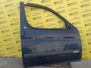 дверь передняя правая Citroen Berlingo 1 поколение (M49) 2001, 1.4 л., бензин, МКПП, синий, минивэн