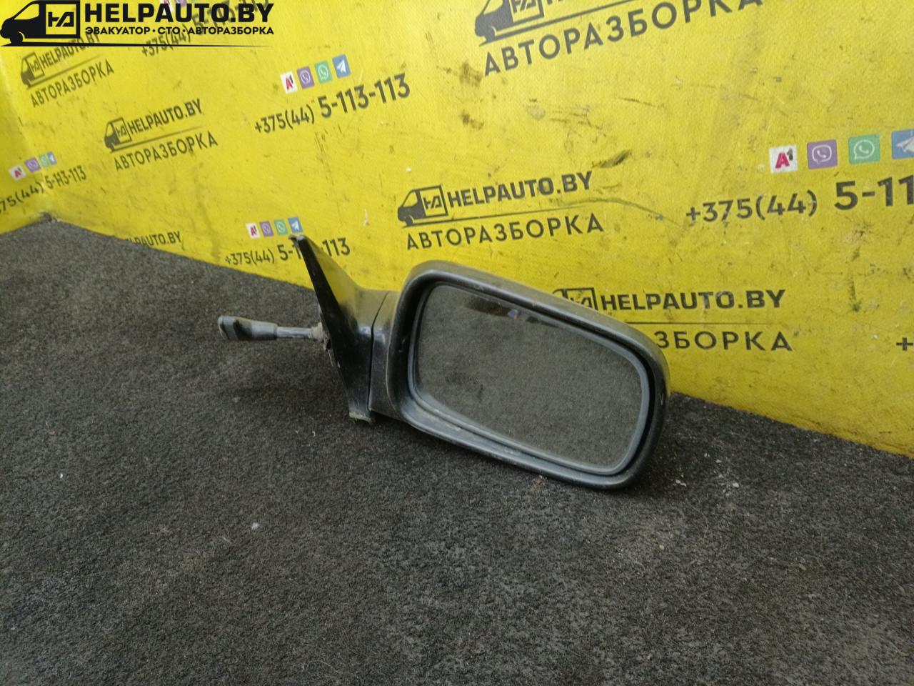 зеркало наружное правое Honda Concerto 1 поколение 1992, 1.5 л., бензин, МКПП, серебристый, хетчбэк 5 дв. - фото №1