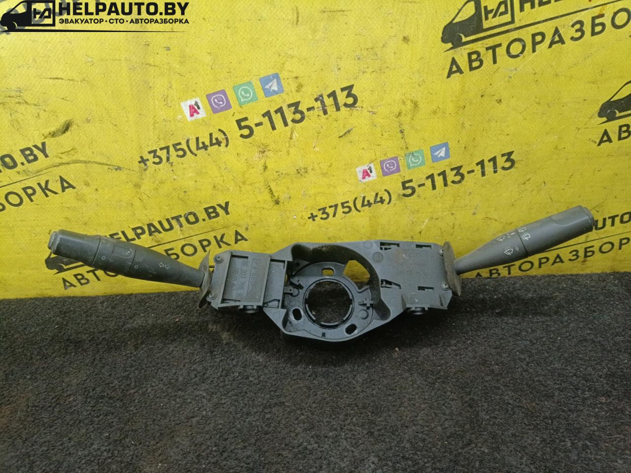 переключатель подрулевой (стрекоза) Citroen Berlingo 1 поколение (M49) 1999, дизель, МКПП, белый, минивэн - фото №1