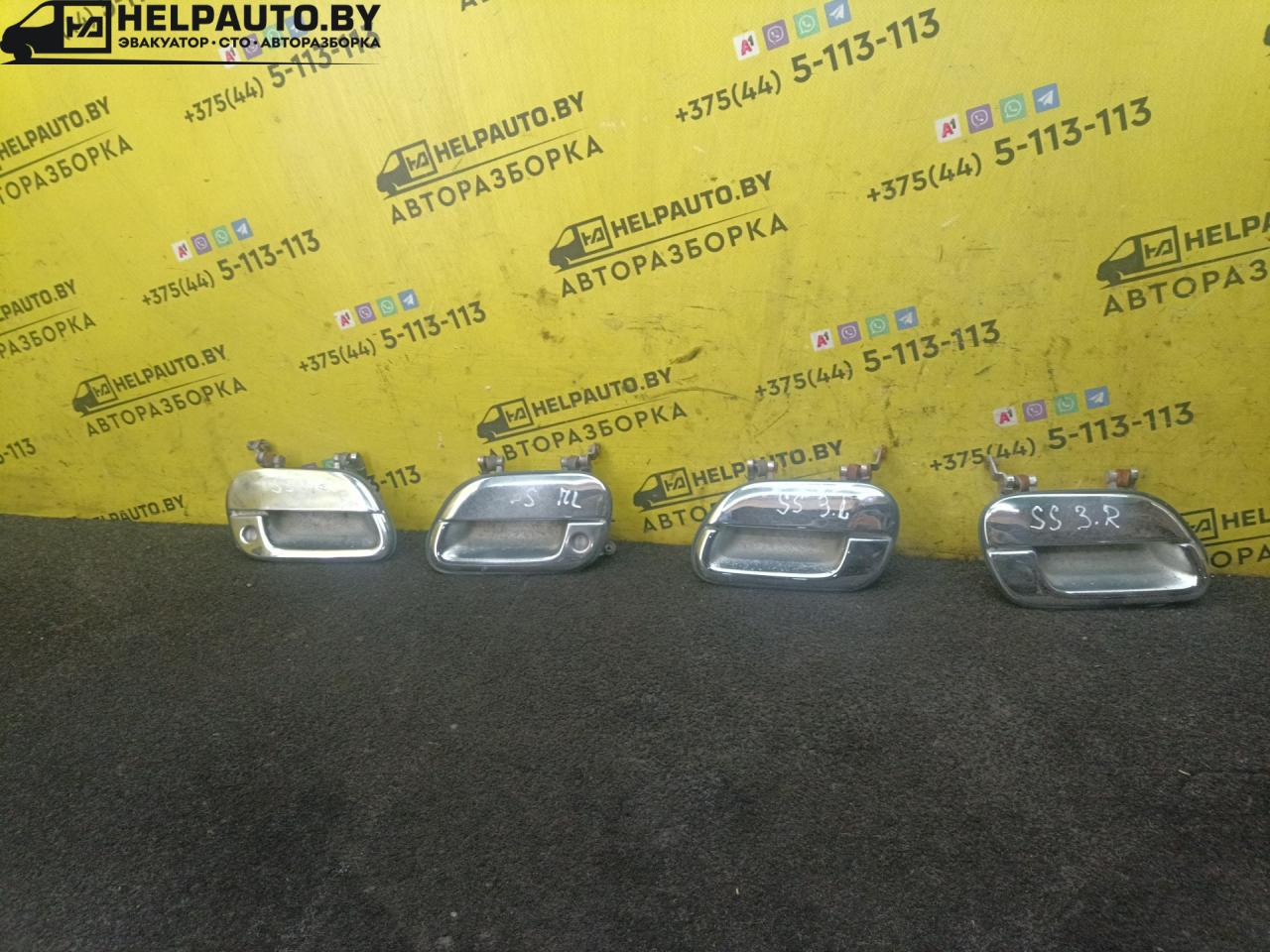 ручка наружная SsangYong Musso 1 поколение 1997, 2.9 л., MB-OM 662, дизель, АКПП, зеленый, внедорожник 5 дв. - фото №1