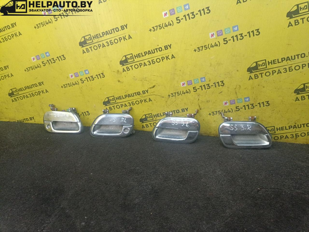 ручка наружная SsangYong Musso 1 поколение 1997, 2.9 л., MB-OM 662, дизель, АКПП, зеленый, внедорожник 5 дв. - фото №1