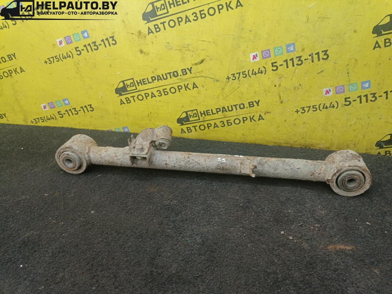 рычаг задний нижний SsangYong Musso 1 поколение 1997, 2.9 л., MB-OM 662, дизель, АКПП, зеленый, внедорожник 5 дв. - фото №1