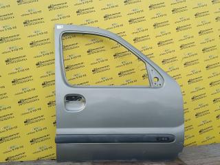 дверь передняя правая Renault Kangoo 1 поколение 2001, 1.9 л., F8Q 620, дизель, МКПП, серый