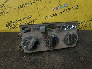 блок управления печки / климат-контроля Nissan Micra 2 поколение (K11) 1994, 1.0 л., бензин, МКПП, хетчбэк 3 дв.