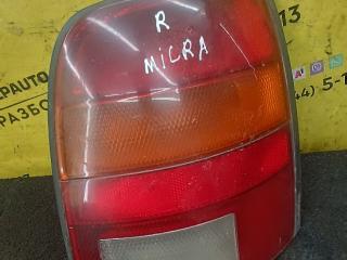 фонарь задний правый Nissan Micra 2 поколение (K11) 1994, 1.0 л., бензин, МКПП, хетчбэк 3 дв.