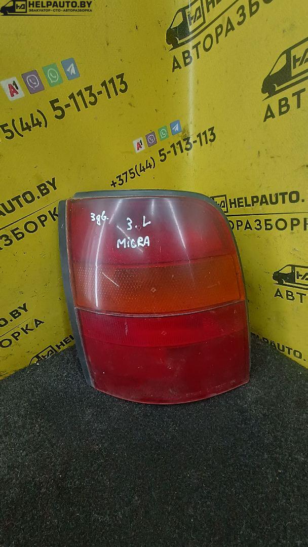 фонарь задний левый Nissan Micra 2 поколение (K11) 1994, 1.0 л., бензин, МКПП, хетчбэк 3 дв. - фото №1