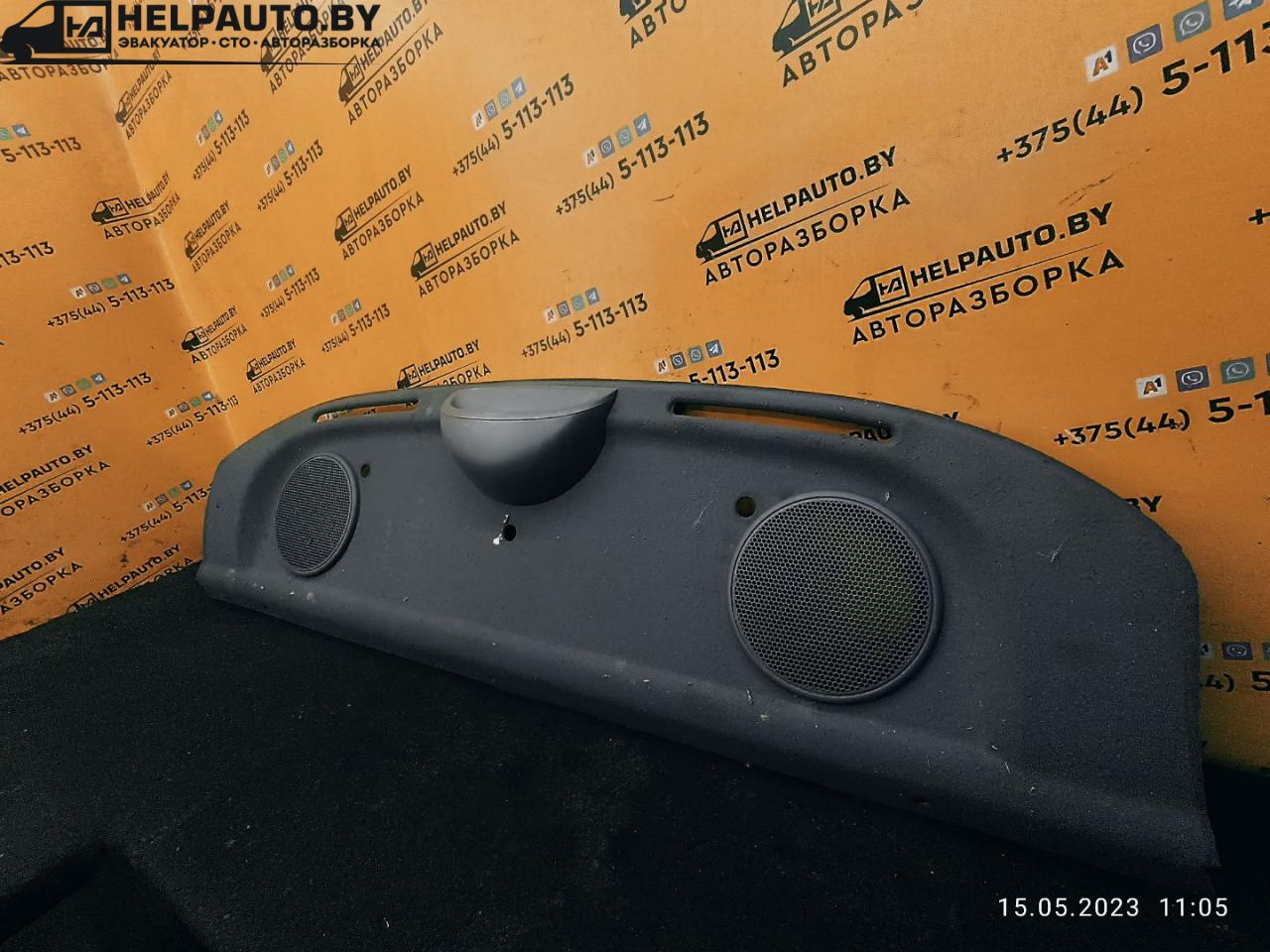 полка багажника Daewoo Lanos T100 1997, 1.5 л., бензин, МКПП, белый, седан, передний привод - фото №1