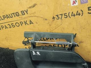 ручка наружная задняя правая Citroen Xantia 1 поколение [рестайлинг] 2000, 2.0 л., бензин, МКПП, синий, универсал