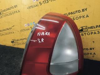 фонарь задний правый Daewoo Nubira J100 1998, 2.0 л., бензин, МКПП, красный / зеленый, седан