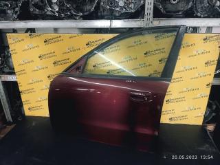 дверь передняя левая Daewoo Nubira J100 1998, 2.0 л., бензин, МКПП, красный / зеленый, седан