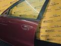 дверь передняя левая Daewoo Nubira J100 1998, 2.0 л., бензин, МКПП, красный / зеленый, седан - фото №3
