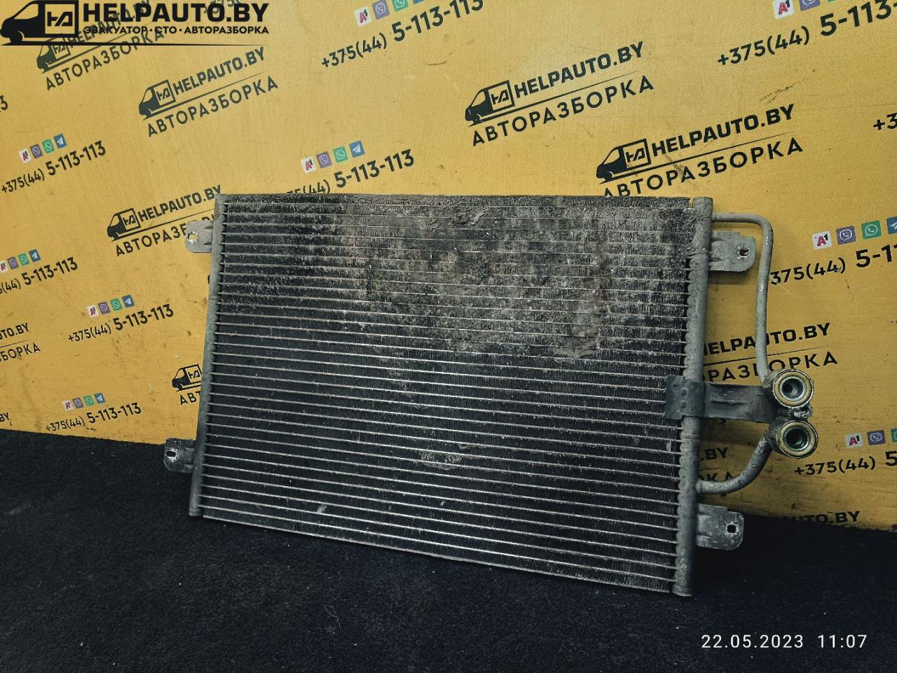 радиатор кондиционера Renault Scenic 1 поколение 1998, 1.9 л., дизель, МКПП, серый, минивэн - фото №1