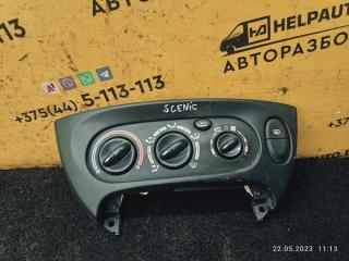блок управления печки / климат-контроля Renault Scenic 1 поколение 1998, 1.9 л., дизель, МКПП, серый, минивэн