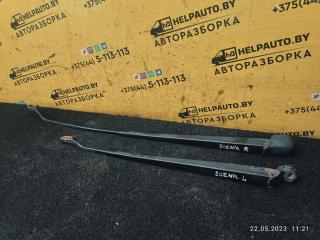 щеткодержатель (поводок стеклоочистителя, дворник) Renault Scenic 1 поколение 1998, 1.9 л., дизель, МКПП, серый, минивэн