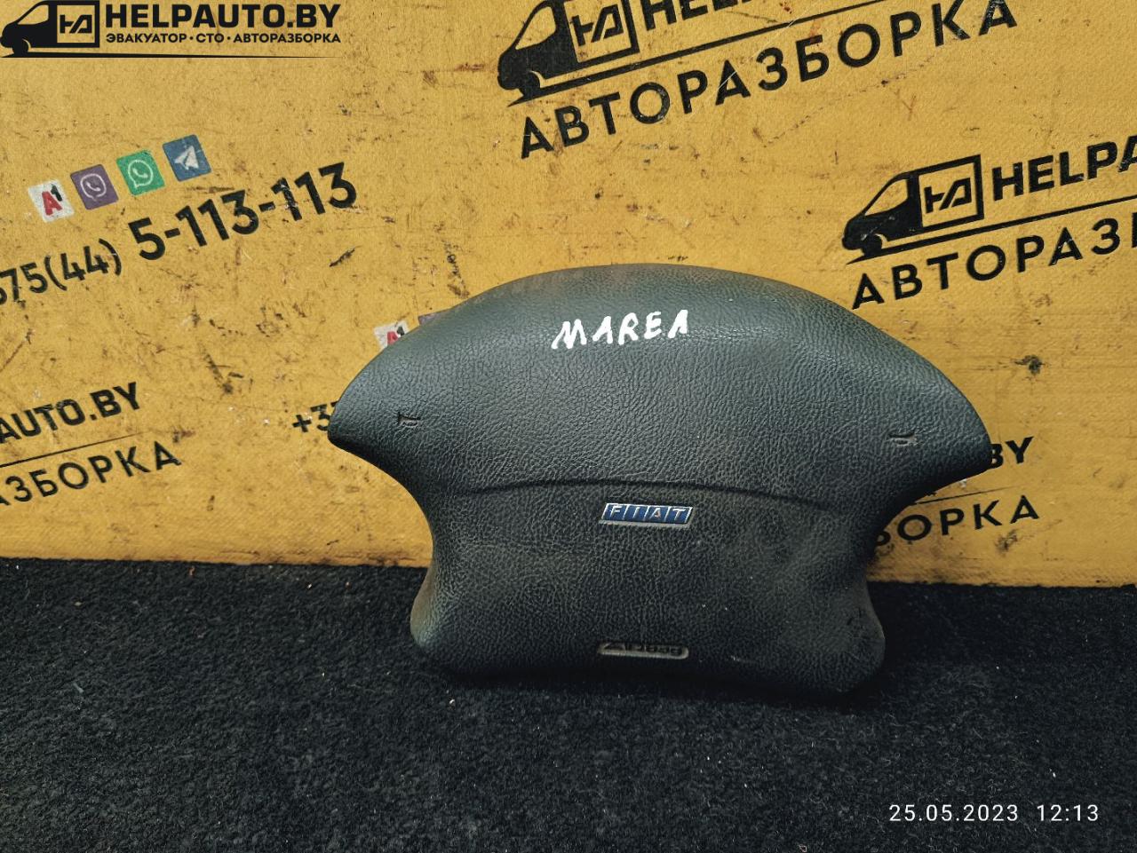 подушка безопасности водителя Fiat Marea 1 поколение 2000, 1.9 л., дизель, МКПП, серый, универсал - фото №1
