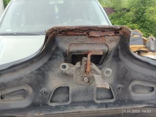 капот Renault Megane 1 поколение 1996, бензин, МКПП, черный, хетчбэк 5 дв.