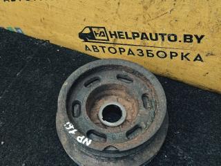 шкив коленвала Nissan Primera P10 1996, 1.6 л., GA16DE, бензин, МКПП, бордовый, универсал