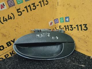 ручка наружная задняя левая Daewoo Matiz M150 [рестайлинг] 2003, 0.8 л., бензин, МКПП, синий, хетчбэк 5 дв.