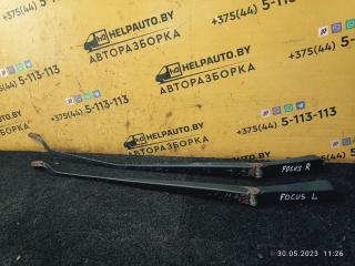 щеткодержатель (поводок стеклоочистителя, дворник) Ford Focus 1 поколение [рестайлинг] 2003, 1.6 л., бензин, МКПП, серебристый, седан