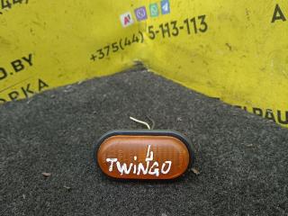повторитель передний левый Renault Twingo 1 поколение 1998, 1.2 л., бензин, МКПП, зелёный металлик, хетчбэк 3 дв.